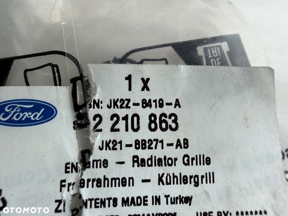 Chrom grila listwa Ford Transit Custom JK21-8B271-AB - 2