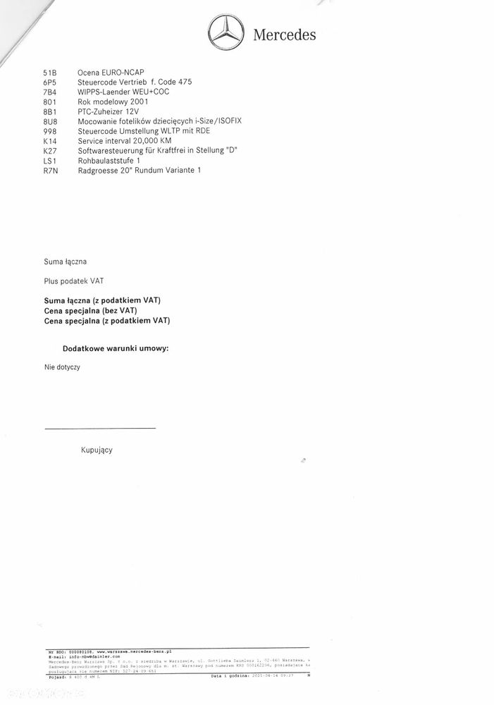 Mercedes-Benz Klasa S 400 d 4-Matic L AMG Line 9G-TRONIC - 21