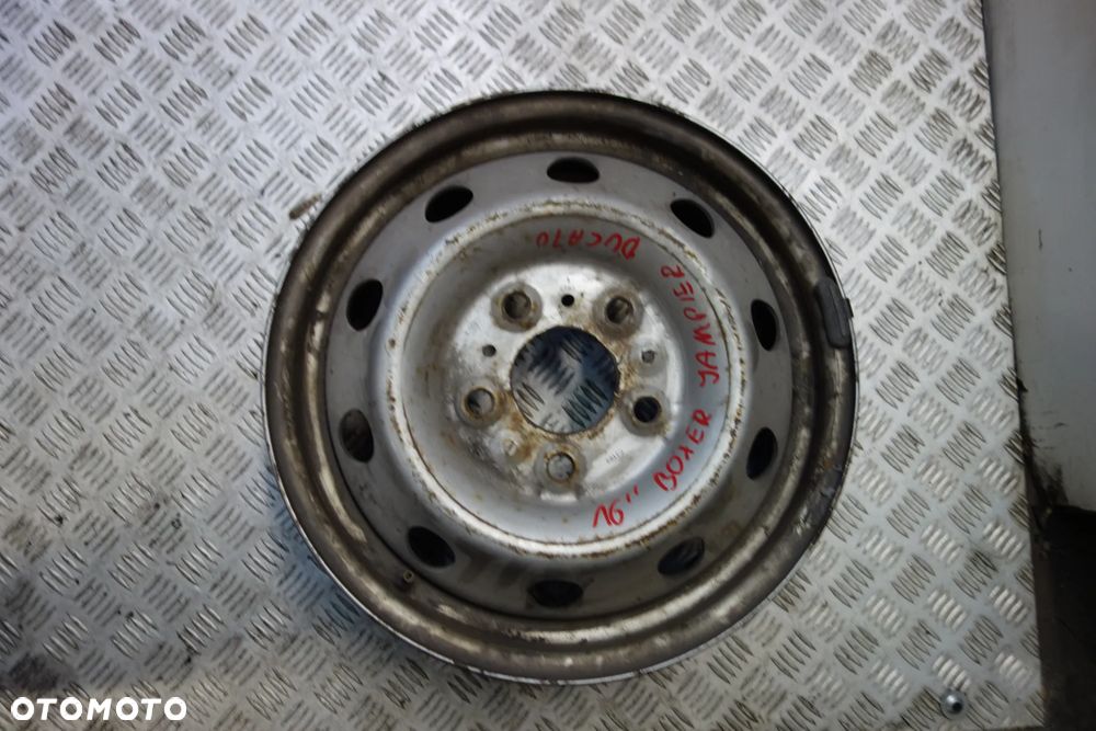 FELGA STALOWA FIAT DUCATO CITROEN JUMPER PEUGEOT BOXER 16 ET 68 - 2