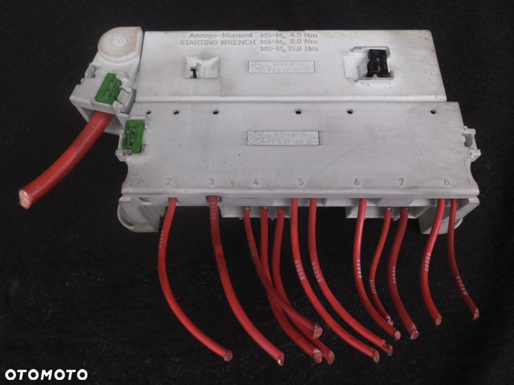 BMW E38 7 730 MODUŁ SKRZYNKA BEZPIECZNIKÓW E39 61138367253 61138365530 - 1