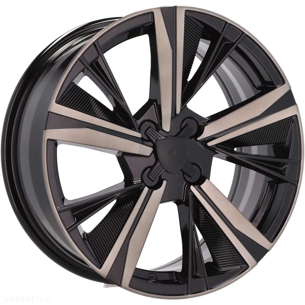 4x Felgi 17 m.in. do PEUGEOT 1007 2008 207 208 3008 301 307 308 5008 Partner Tepee - Y1187 - 2