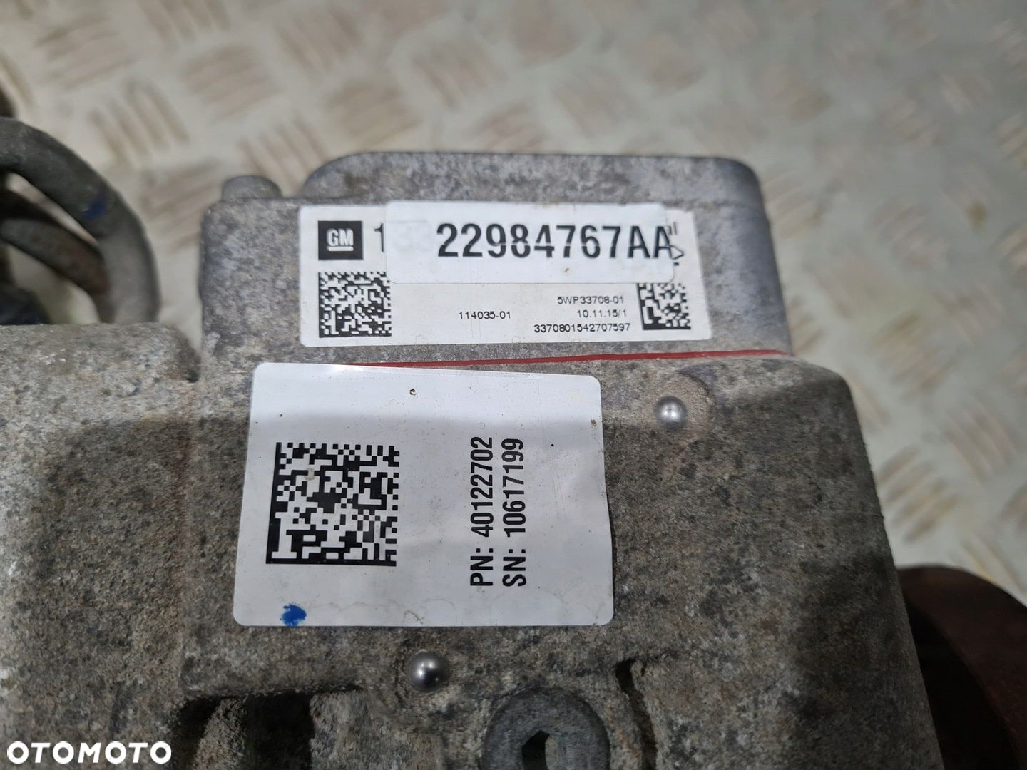 TYLNY MOST HALDEX DYFER OPEL INSIGNIA A 4X4 - 6