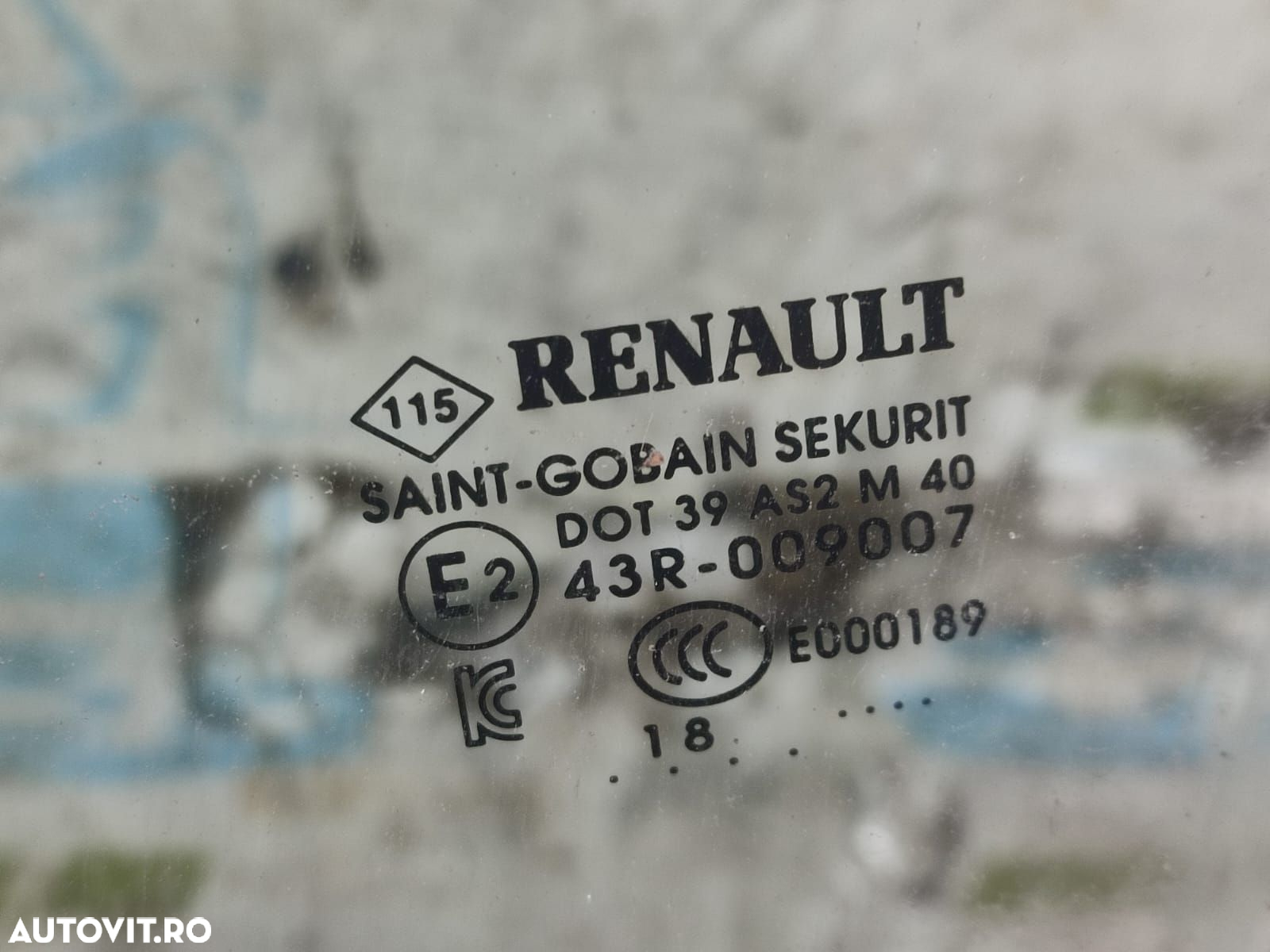 Geam stanga fata Renault Zoe 1 [2012 - 2020] 5AQ601 - 2