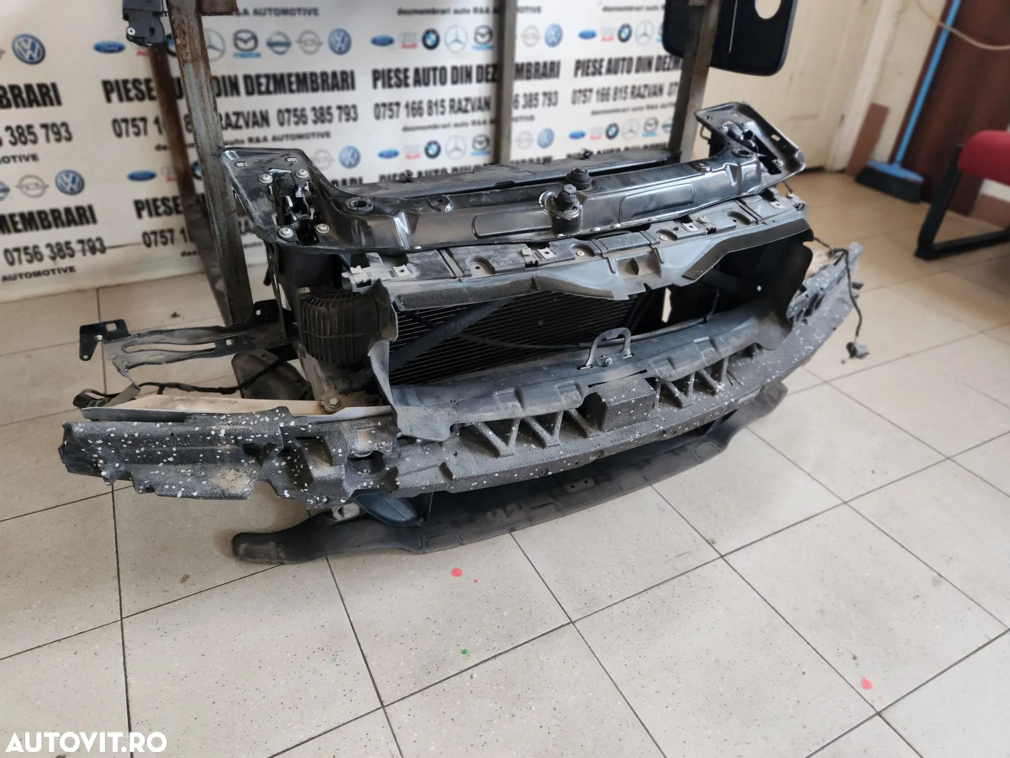 Trager Tragher Calandu Fata Complet Radiator Armatura GMV Bmw Seria 4 F32 F33 F34 N47 Automat - 1