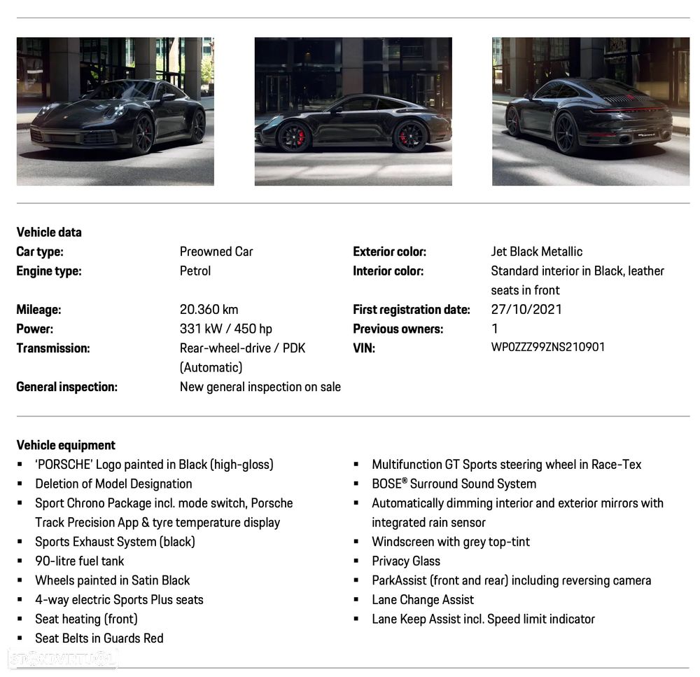Porsche 911 (992) - 30