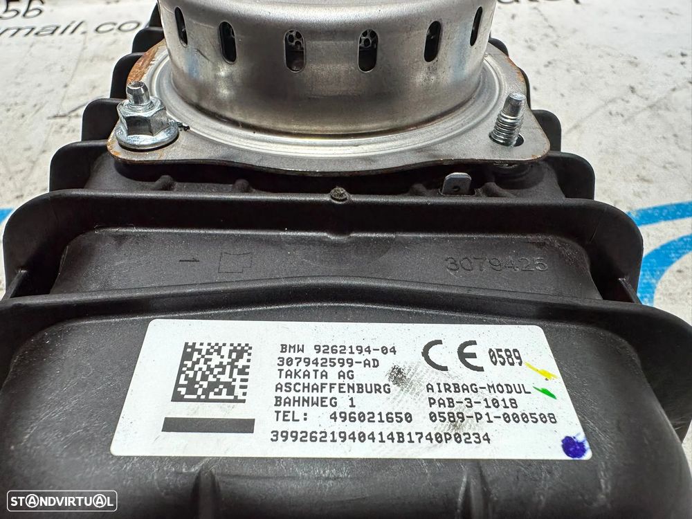 .Airbag Tablier Passageiro Pendura Original SRS BMW Mini F56 F55 F57 Cabrio 9262194 - 2