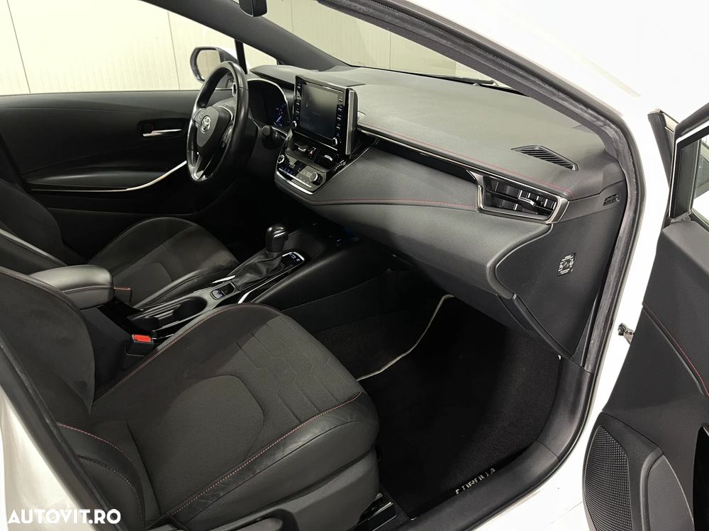 Toyota Corolla 1.8 HSD Exclusive interior Negru - 10