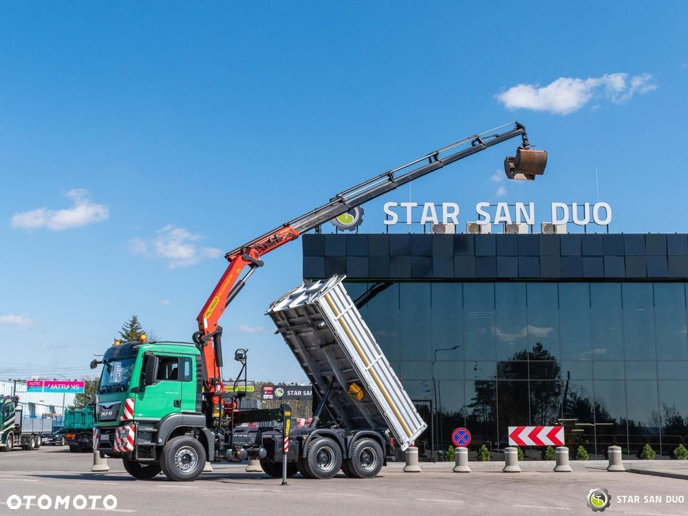 MAN TGS 33.440 6x4 PALFINGER PK 22002 EH HDS Żuraw Wywrotka Rotator - 2