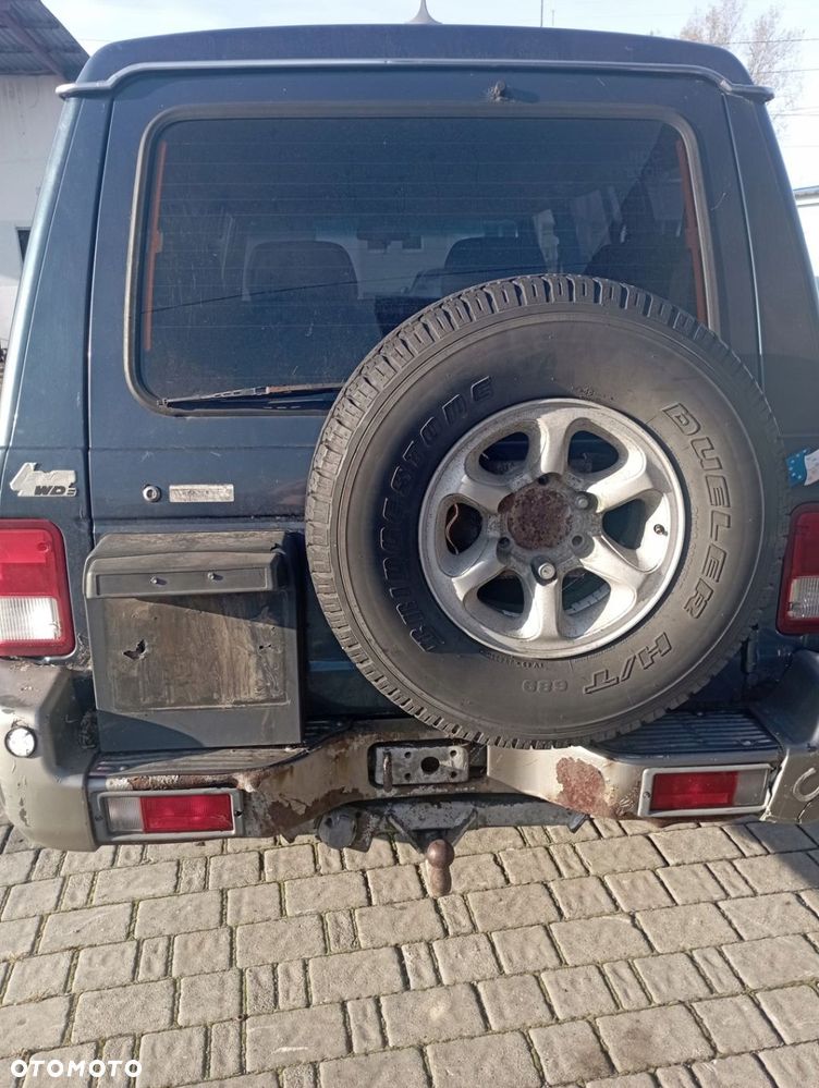 HYUNDAI GALLOPER 5D KLAPA BAGAŻNIKA GOŁA Z SZYBĄ - 1