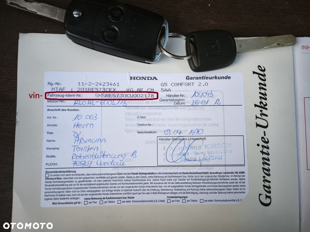 Honda CR-V 2.0i-VTEC Comfort - 34