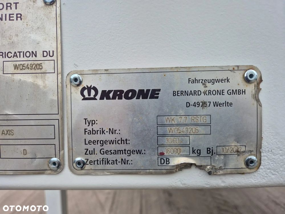Inny Kontener BDF 7.7m 19 palet - 13