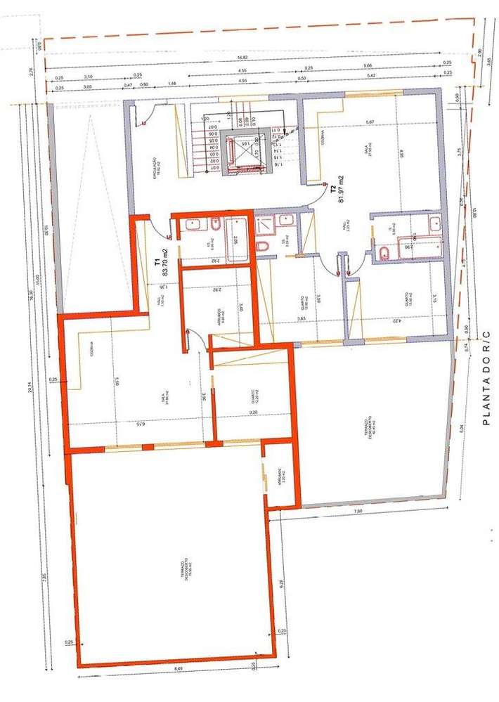 Apartamento T2 em Quarteira de 124,00 m2 - Grande imagem: 2/5