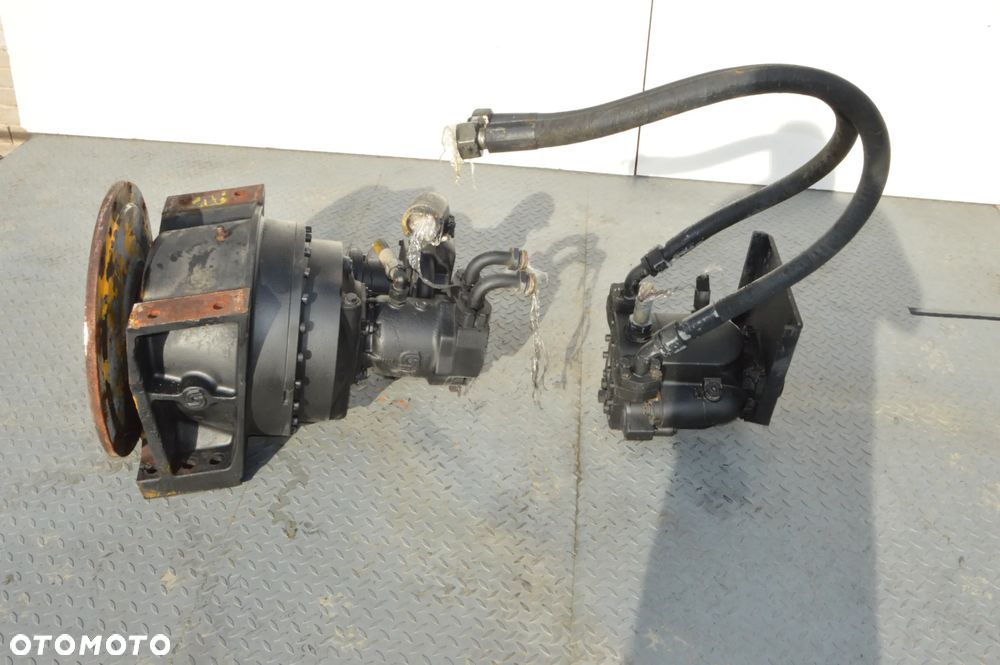 napęd betoniarki betonomieszarki motoreduktor Sauer-Danfoss  pompa hydrauliczna - 7