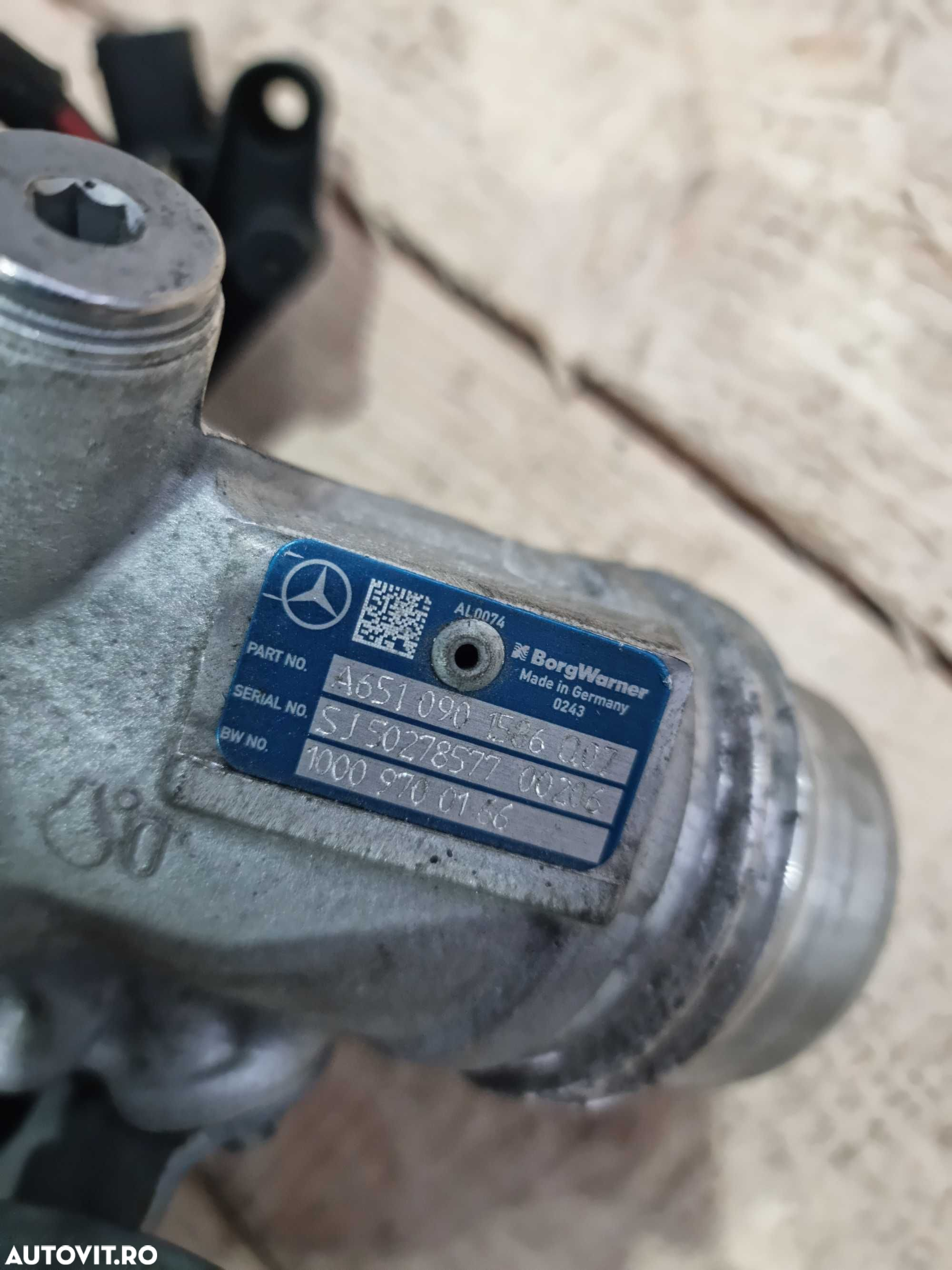 Turbosuflanta Bi-Turbo Mercedes Sprinter W205 W212 2.2 A6510901586007 - 2
