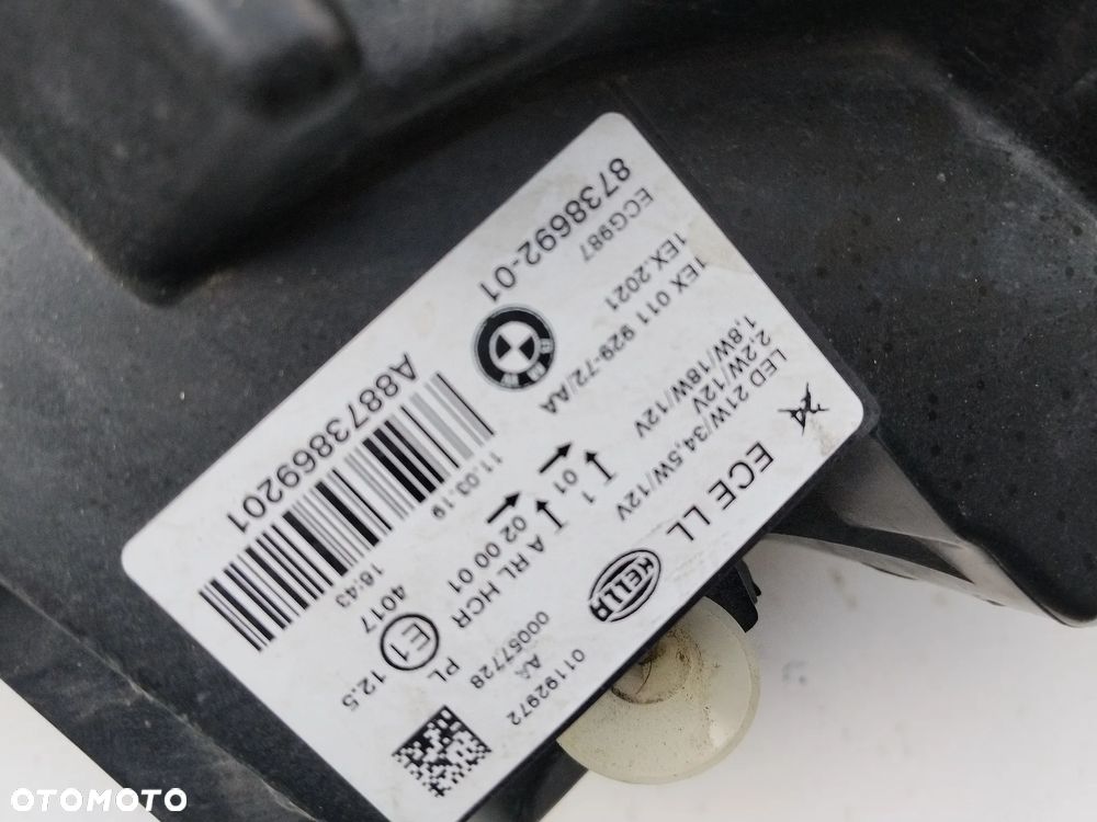 Lampa Prawa Full Led BMW f20 f21 Lift Europa bdb. - 4