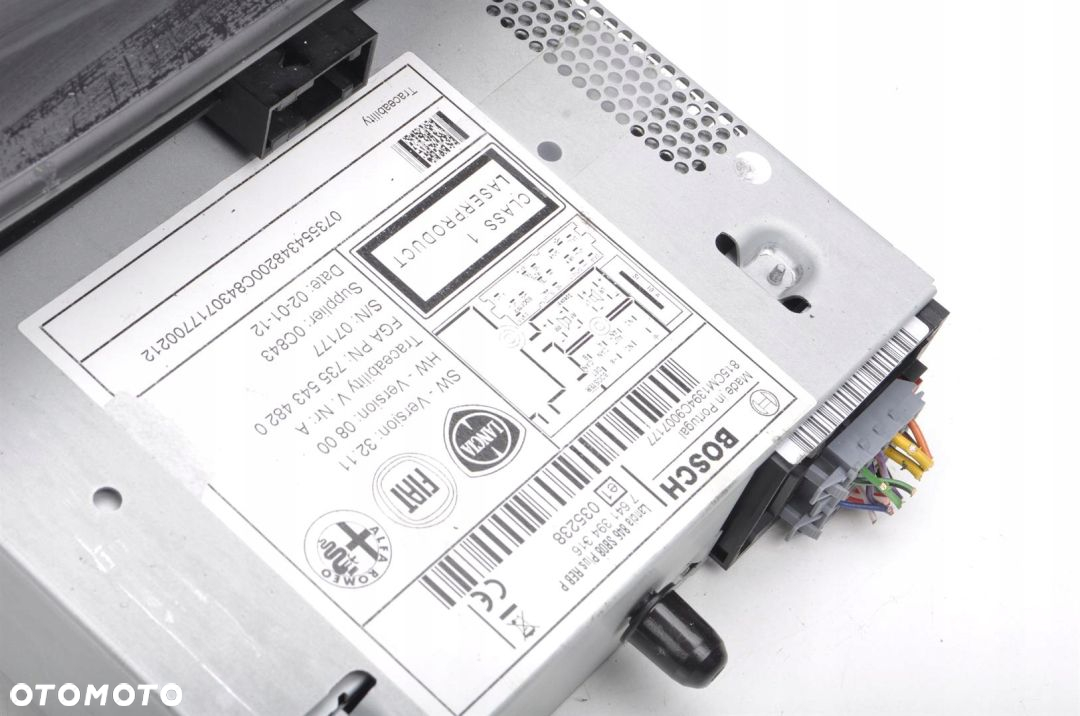 CHRYSLER  YPSILON  RADIO 7355434820 2011- - 3