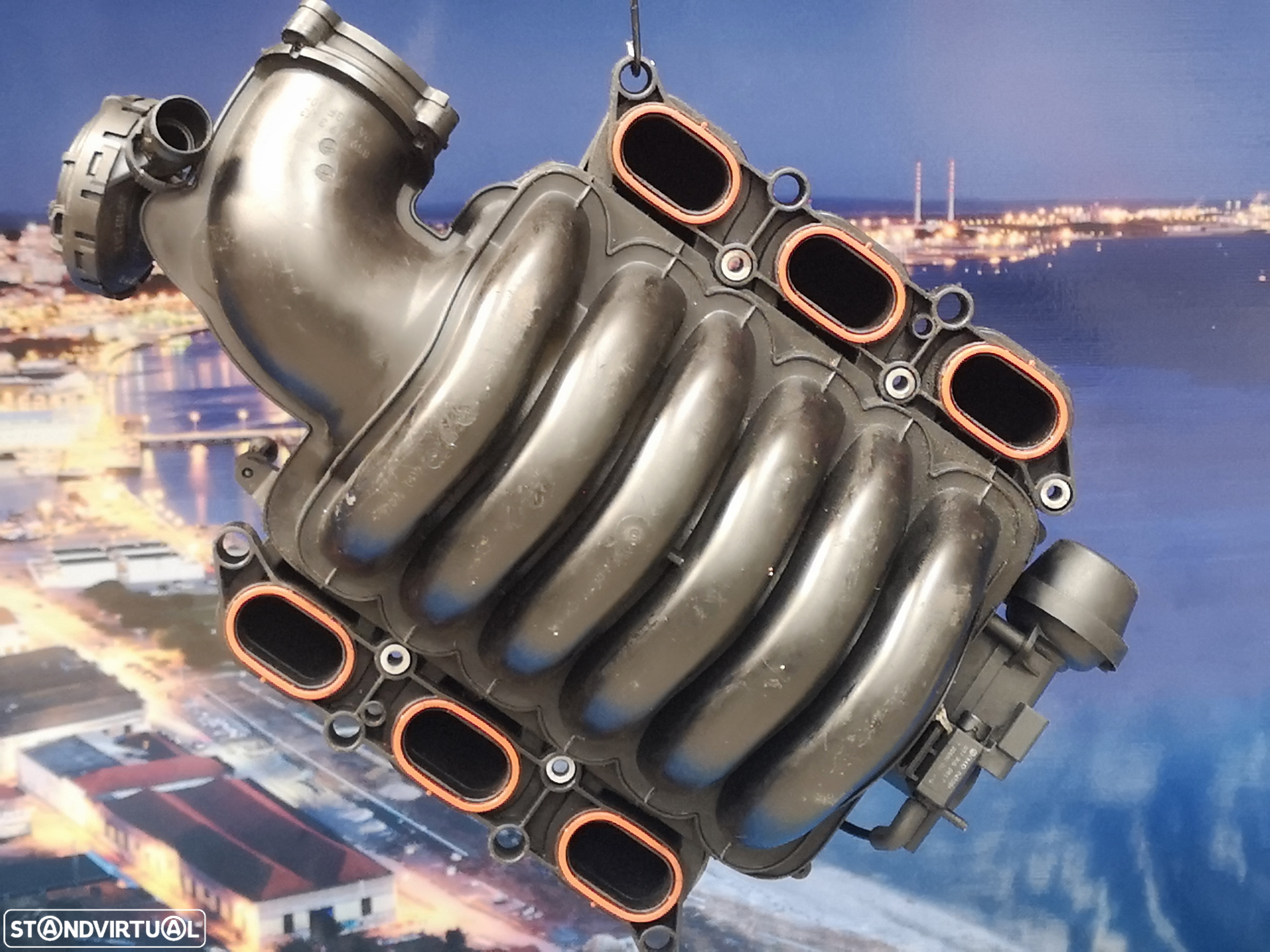 Coletor admissão colector 3.2fsi v6 audi a8 d3 4e0 2005+ - 3