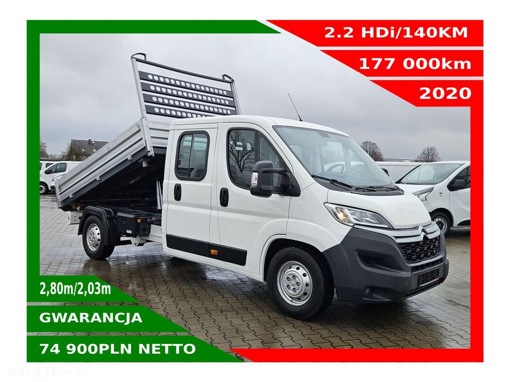 Citroën Jumper Wywrotka *74900zł NETTO* 2.2 HDi/140KM - 1