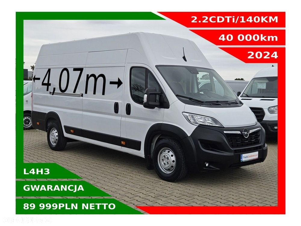 Opel movano L4H3 *89999zł Netto* 2.2 CDTi/140KM - 1