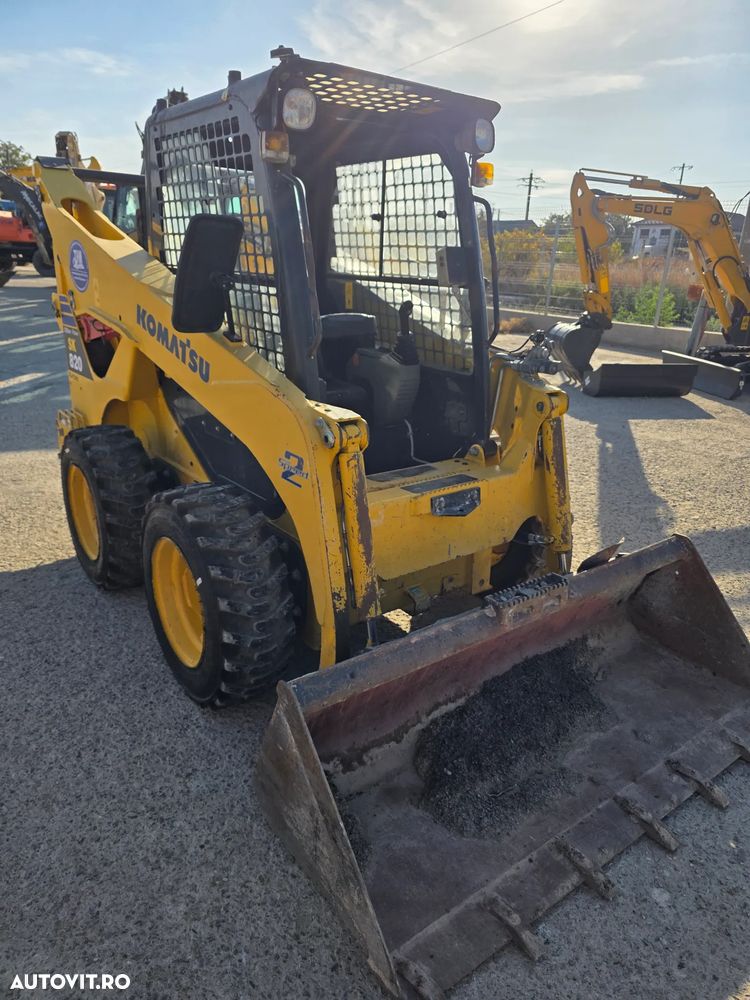 Komatsu SK820-5EO miniincarcator bobcat minivola mini incarcator minibuldo - 6