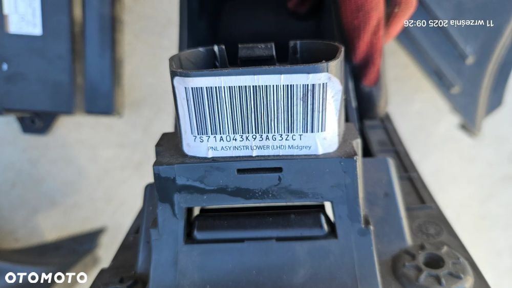 Schowek kierowcy Ford Mondeo Mk4 2008r Europa 7S71A46441AB - 3