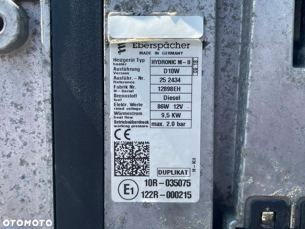 Ogrzewanie postojowe Eberspacher Hydronic M- II D10W - 3