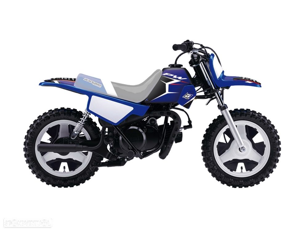 kit autocolantes blackbird dream 4 yamaha pw 50 - 1