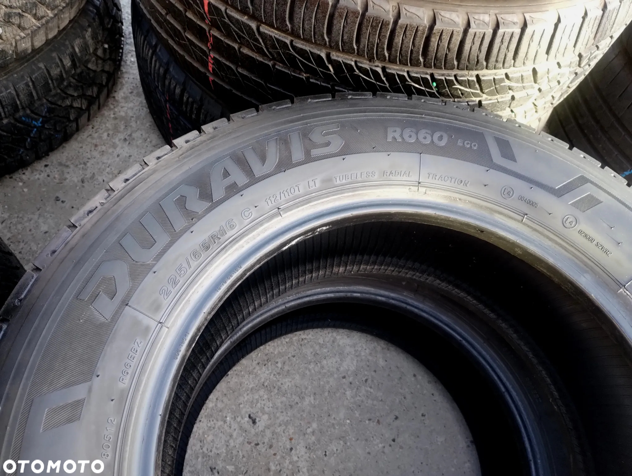 225/65R16C Opony Letnie Lato MICHELIN AGILIS BRIDGESTONE DURAVIS R660 21r. Legnica ALU-RAD 225/65 6,5mm - 14