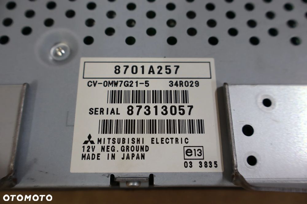 WZMACNIACZ AUDIO MITSUBISHI OUTLANDER II 2 8701A257 87313057 2006 - 5