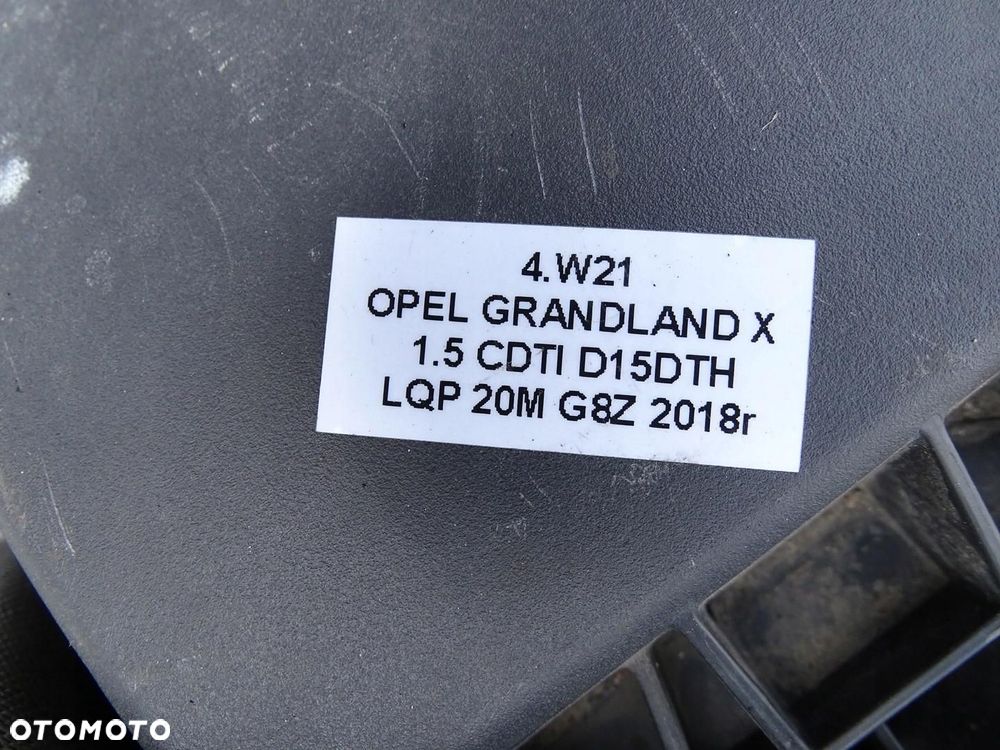 SILNIK SŁUPEK D15DTH DV5RC 1.5 BLUE HDI OPEL GRANDLAND X CITROEN PEUGEOT - 11