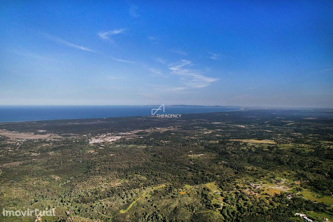 Terreno com vista mar e licença de construção em Melides - Grande imagem: 2/22