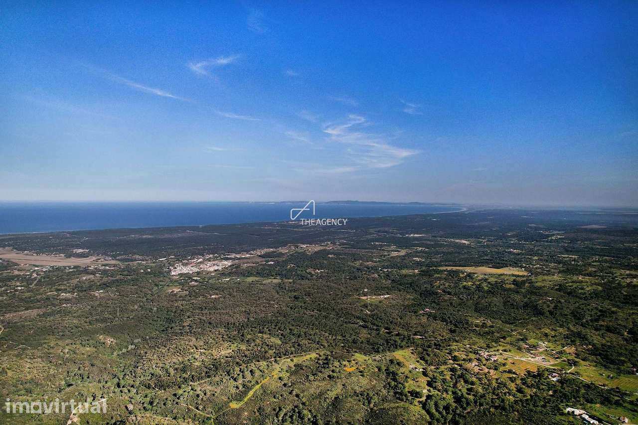 Terreno com vista mar e licença de construção em Melides - Grande imagem: 2/22