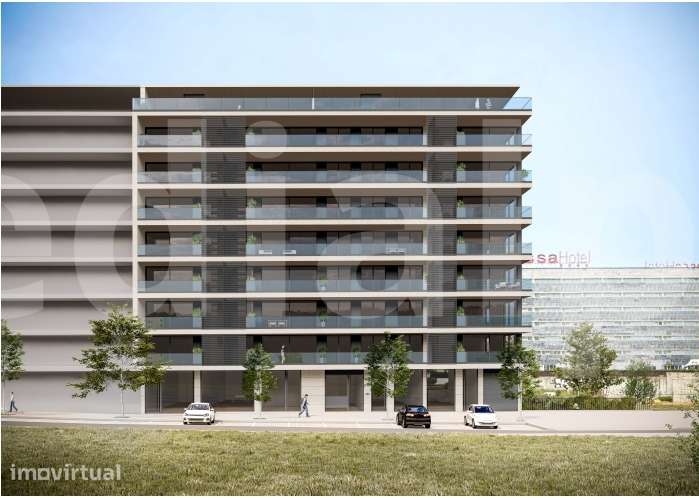 Apartamento T3 com uma varanda com 38 m2 e garagem individual, Boavist - Grande imagem: 3/5