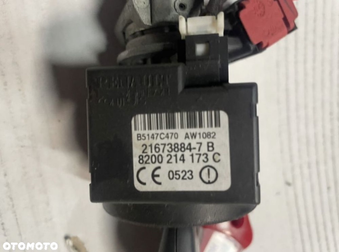 8200214173 Stacyjka kluczyk Renault modus clio III - 4