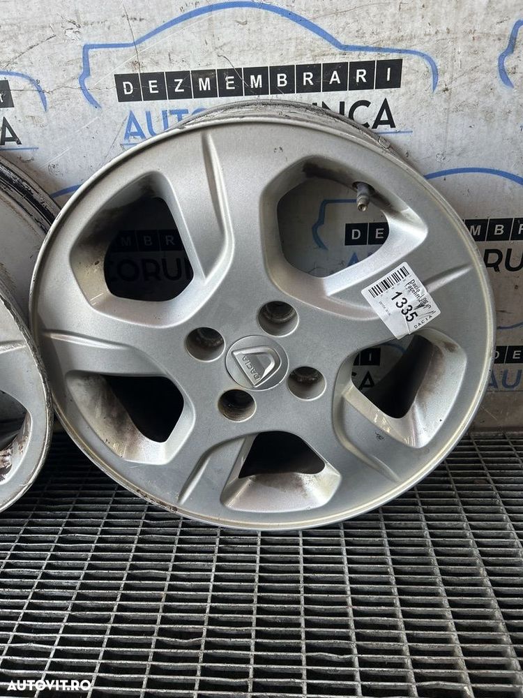 Jante aliaj Dacia Dacia Logan II MCV 2013 - 2016 (1335) R15 Et40 4*100 - 5