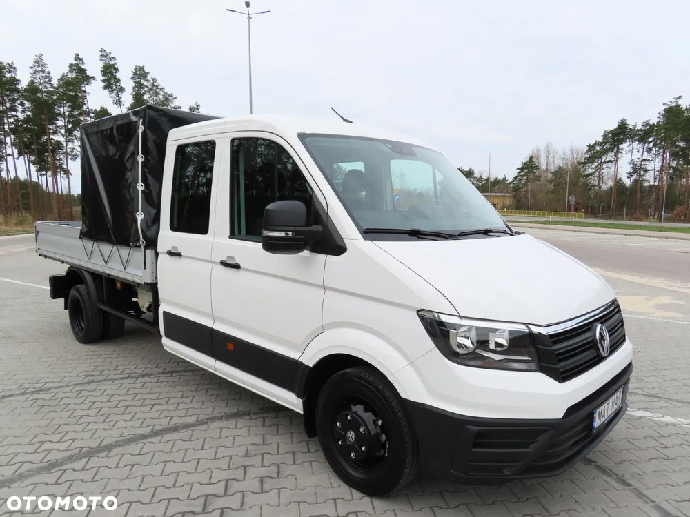 Volkswagen Crafter 50 BiTDI 2.0 177 KM L4 DOKA Brygadowy MIXTO Dubel 7-Mio Os.+838 Kg Ład. Skrzynia Ładunkowa 3514 mm, Rozstaw Osi 4490 mm, DMC 3500 Kg, Kat. Prawa Jazdy B, Tylne Koła Bliźniacze WZMACNIANY, HAK 3500 Kg, Tempomat, Asystent Jazdy Stan Wizualny I Techniczny JAK NOWY Gotowy Dostępny OKAZJA POLECAM - 8