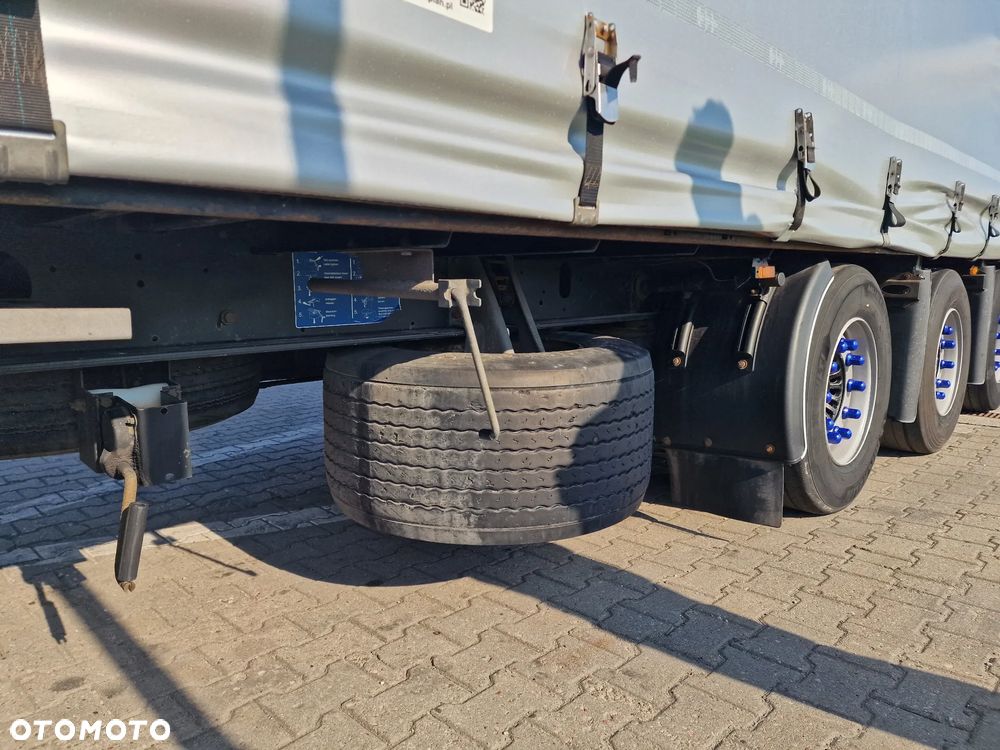 Kögel MULDA MEGA - SAF - OŚ PODNOSZONA - NOWE PLANDEKI - 12
