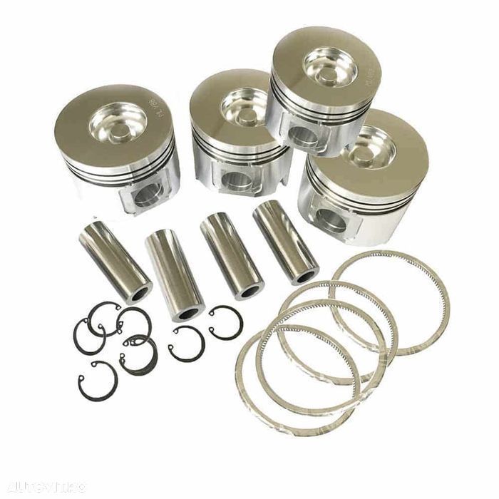 Ansamblu piston-segmenti-bolt pentru motor kubota z482 z602 - 1