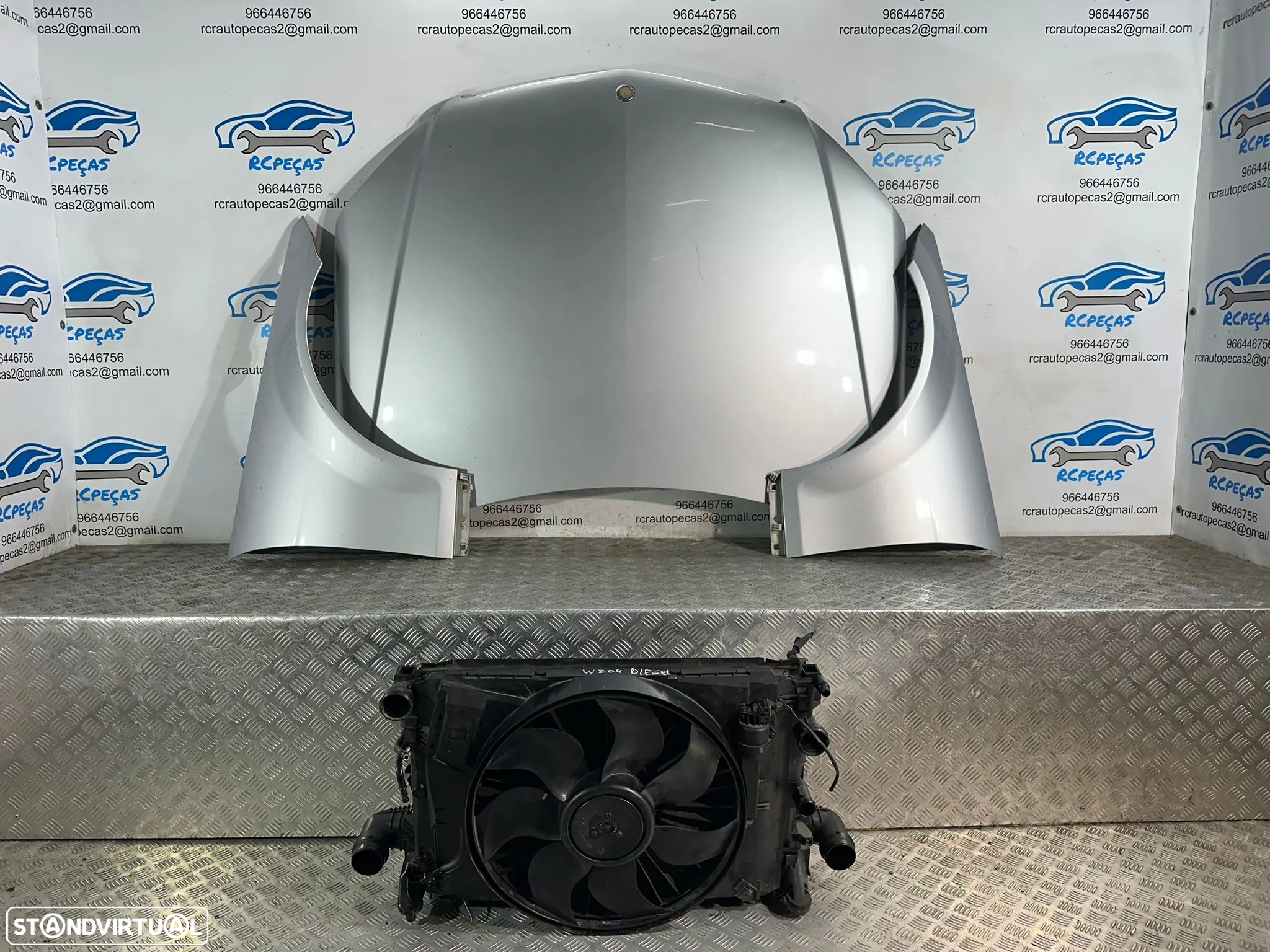 .Frente Completa Xenon AMG Mercedes Benz W204 C220 Facelift Diesel 651.911 2006 - 2014 - 8