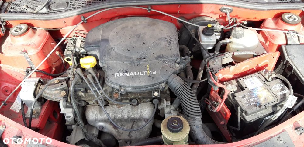 DACIA SANDERO I 08- SILNIK K7J710 SKRZYNIA BIEGOW JH1053 maska drzwi klapa tył zderzak - 5