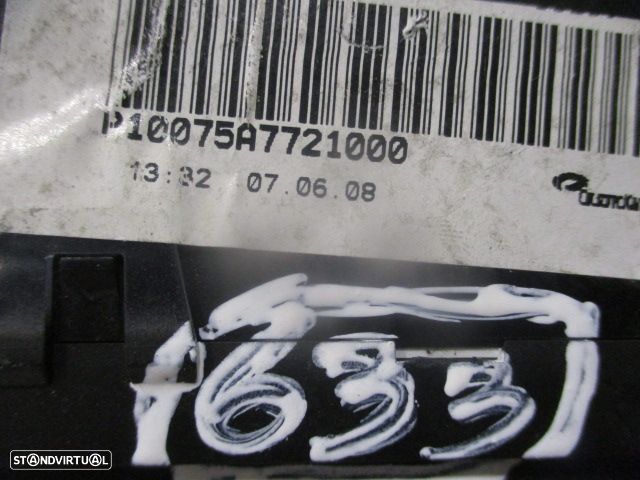 Display Relogio P10075A7721000 NISSAN QASHQAI 1 FASE 1 2008 1.5DCI 105CV 5P CINZENTO - 3