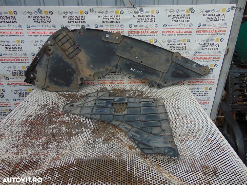 Scut Renault Megane 4 cod 748a39495r 748a04956r scut protectie sub bara 2016-2024 - 2