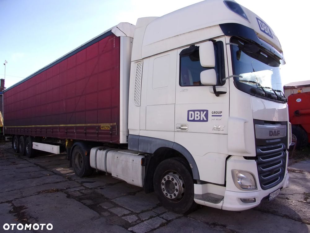 DAF Ciągnik samochodowy DAF XF460FT, naczepa ciężarowa WIELTON - 8