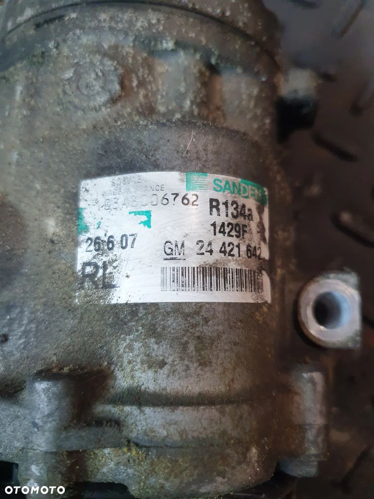 Opel Meriva A 1.7 cdti KOMPRESOR Sprężarka klimatyzacji 24421642 SANDEN ORYGINAŁ - 2