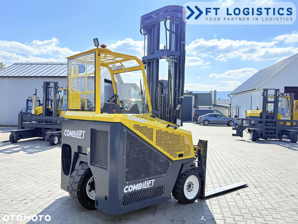 Combilift WÓZEK CZTEROKIERUNKOWY - WIELOKIERUNKOWY | COMBILIFT CB4500 | GAS | TRIPLEX 6400MM | WOLNY SKOK | POZYCJONER WIDEŁ | PRZESUW WIDEŁ | STAN IDEALNY | Szeroka oferta wózków czterokierunkowych i bocznych, dopasowanych do różnorodnych potrzeb i zastosowań - 8