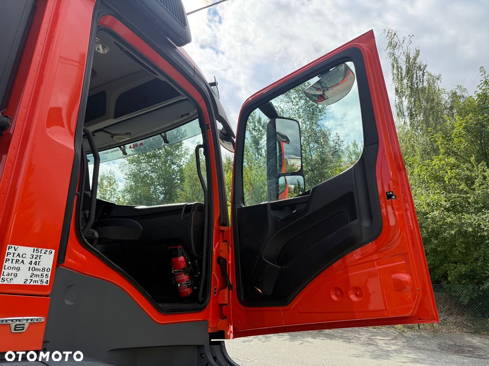 Mercedes-Benz AROCS 3240 *TRIDEM *HIAB X-HIPRO 192 E-5+RADIO* 7.5m PAKA Z BURTAMI* 8x4* KOŁA 90%* KAMERA* ROTATOR+WIDŁY* Z FRANCJI* - 37