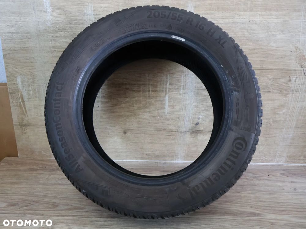 OPONY CAŁOROCZNE 2SZT CONTINENTAL ALLSEASONCONTACT 205 55 16 2020R 6MM - 7