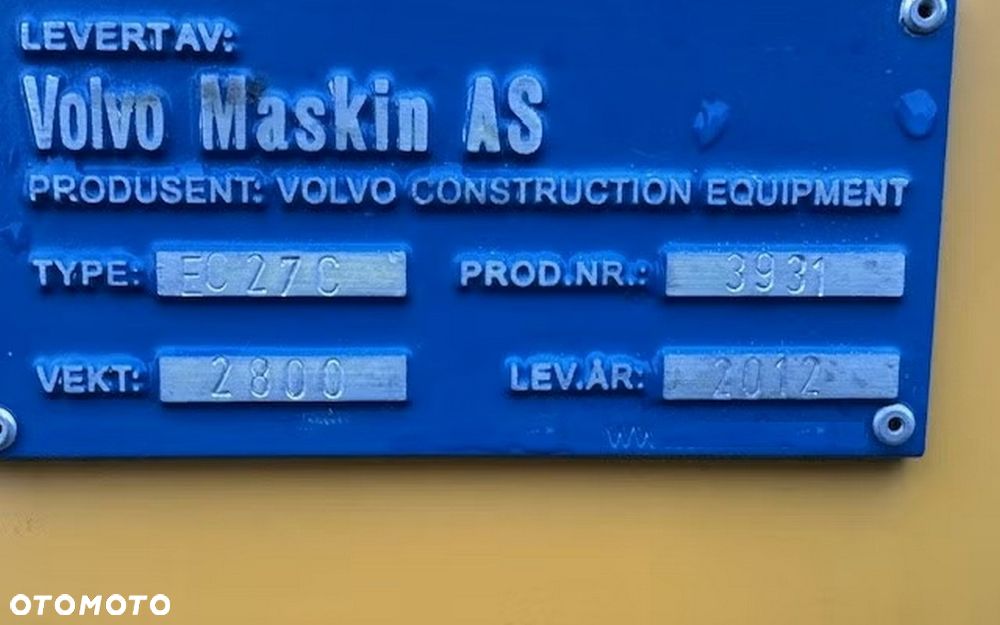Volvo EC 27 C - 16