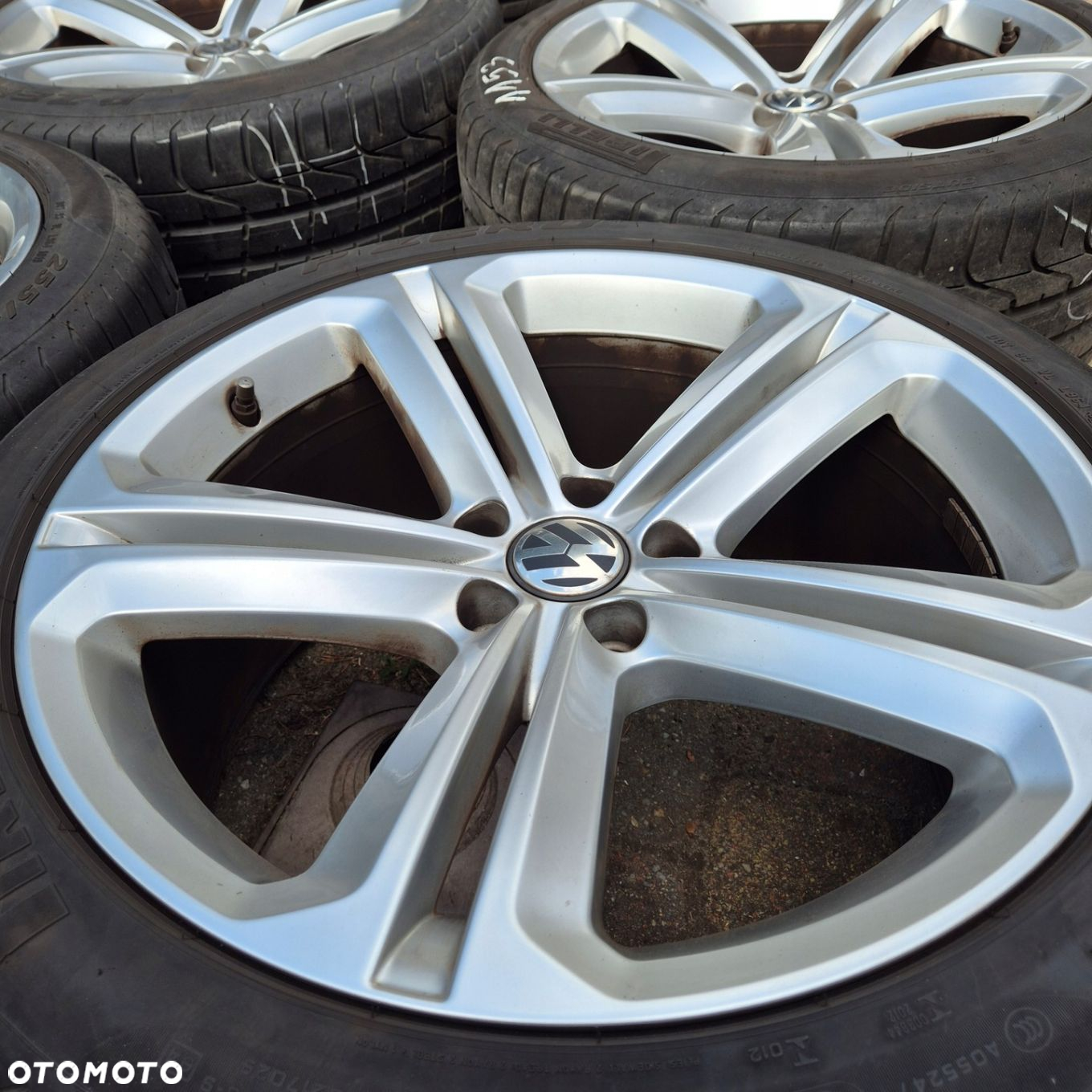 LATO KOŁA 19 ORYGINAŁ VW TIGUAN R-LINE 255/40 R19 czujniki - 6