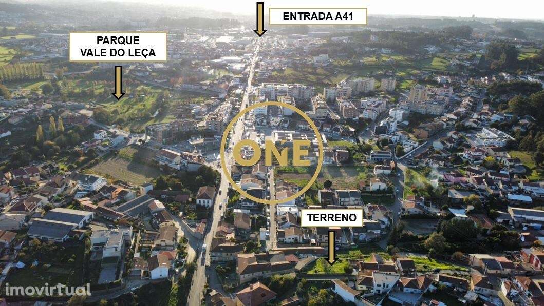 Terreno no Centro de Alfena (Valongo) com 624m2 - Grande imagem: 2/13